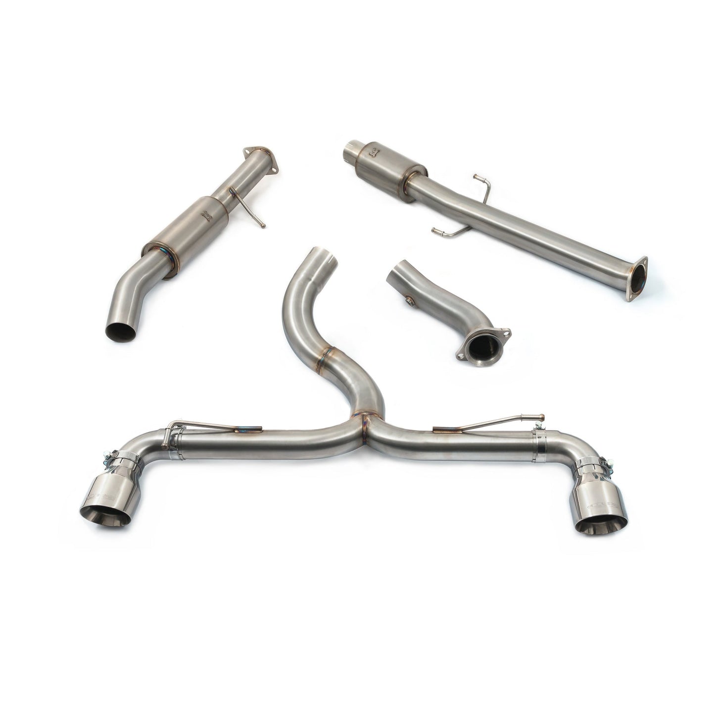 Cobra Venom Cat Back Rear Box Delete Performance Exhaust - Toyota GR Yaris 1.6