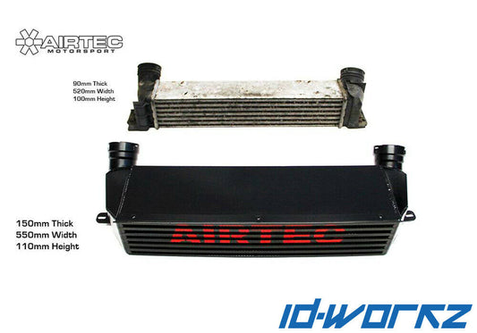 AIRTEC Uprated Front Mount Intercooler Kit BMW X1 16d 18d