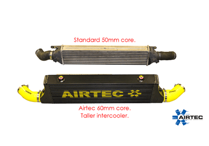 AIRTEC Uprated Front Mount Intercooler Kit Fiat Grande Punto Abarth 1.4 Turbo