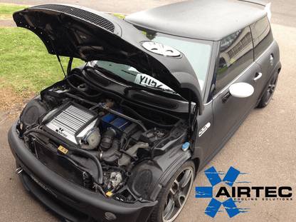 AIRTEC Big Top Mount Intercooler with Snoot Boots Mini Cooper R53 Cooper JCW