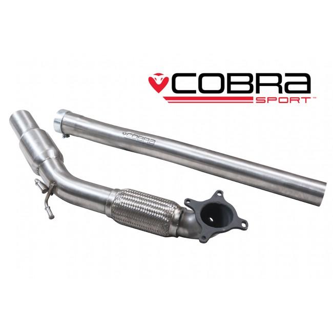 Cobra Front Downpipe Performance Exhaust - Audi S3 8P Quattro 3 Door