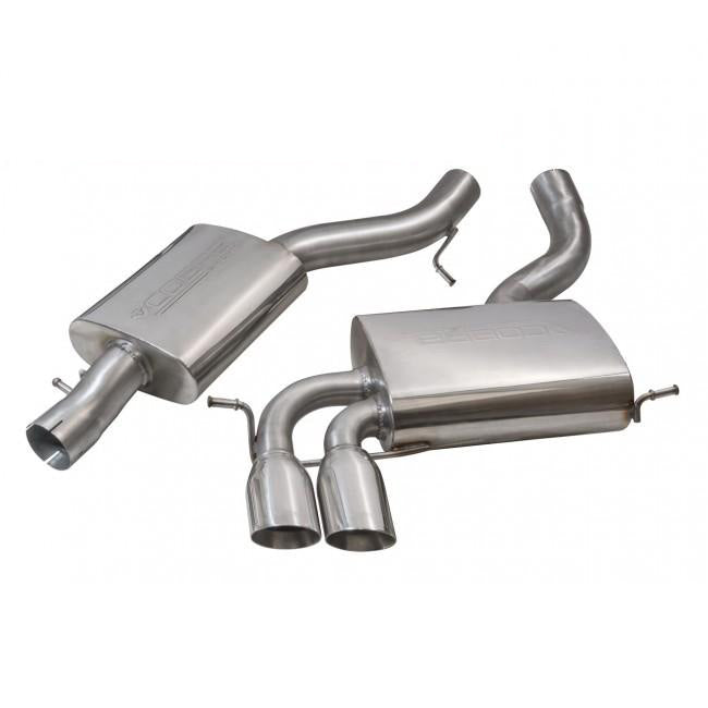 Cobra Cat Back Performance Exhaust - Audi A3 8P 2.0 TFSI Quattro 3 Door