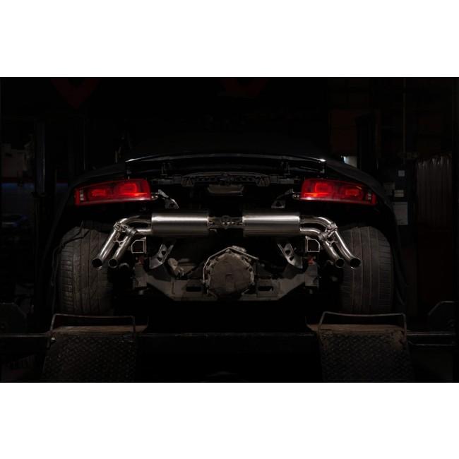 Cobra Valved Cat Back Performance Exhaust - Audi R8 4.2 V8 FSI Gen 1 Pre-Facelift (07-13)