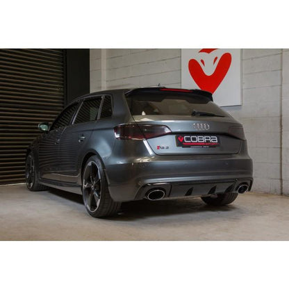 Cobra Secondary Decat Bypass Performance Exhaust - Audi RS3 8V Sportback (15-17)