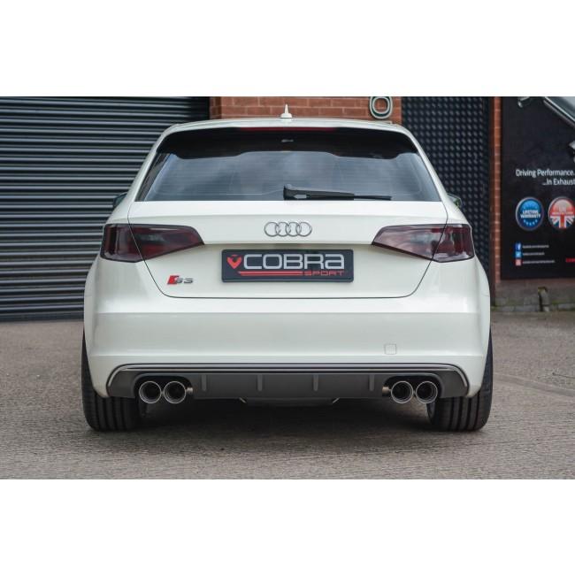 Cobra Cat Back Non-Valved Performance Exhaust - Audi S3 8V Sportback (13-18)