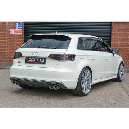 Cobra Cat Back Non-Valved Performance Exhaust - Audi S3 8V Sportback (13-18)