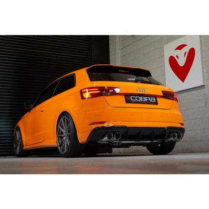 Cobra Turbo Back Performance Exhaust (Valved) - Audi S3 8V 3 Door (13-17)