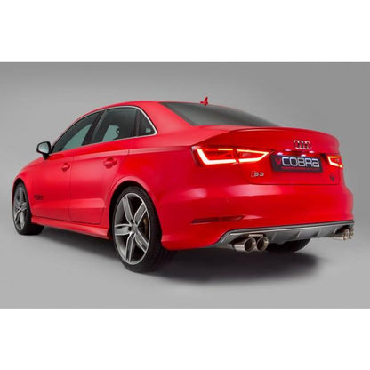 Cobra Turbo Back Non-Valved Performance Exhaust - Audi S3 8V Saloon (13-18)