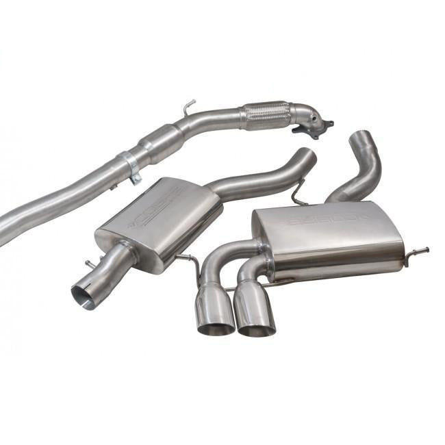 Cobra Sportback Turbo Back Performance Exhaust - Audi S3 8P Quattro Sportback