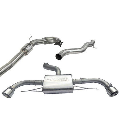 Cobra Turbo-Back Performance Exhaust - Audi TT 8J 2.0 TFSI Quattro (12-14)