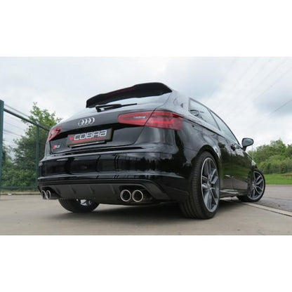 Cobra Cat Back Non-Valved Performance Exhaust - Audi S3 8V 3 Door (13-17)