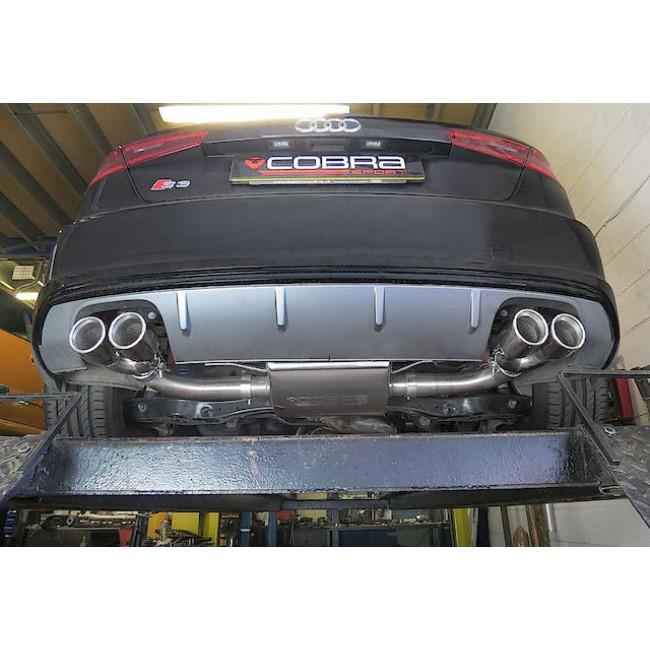 Cobra Turbo Back Performance Exhaust (Non-Valved) - Audi S3 8V 3 Door (13-17)