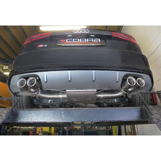 Cobra Cat Back Non-Valved Performance Exhaust - Audi S3 8V Sportback (13-18)