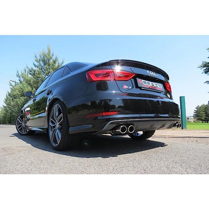 Cobra Turbo Back Non-Valved Performance Exhaust - Audi S3 8V Saloon (13-18)