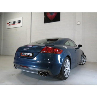 Cobra Turbo Back Performance Exhaust - Audi TT 8J 1.8/2.0 TFSI 2WD (07-11)