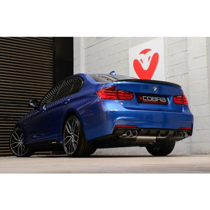 Cobra Quad Exit M3 Style Performance Exhaust Conversion - BMW 320i F30 LCI/F31 LCI (15-19)