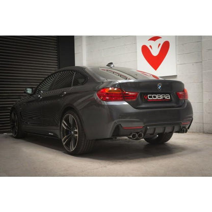 Cobra Quad Exit M4 Style Performance Exhaust - BMW 430D F32/F33/F36 (13-20)