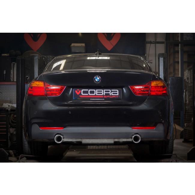 Cobra 440i Style Dual Exit Exhaust Conversion - BMW 435D F32/F33/F36