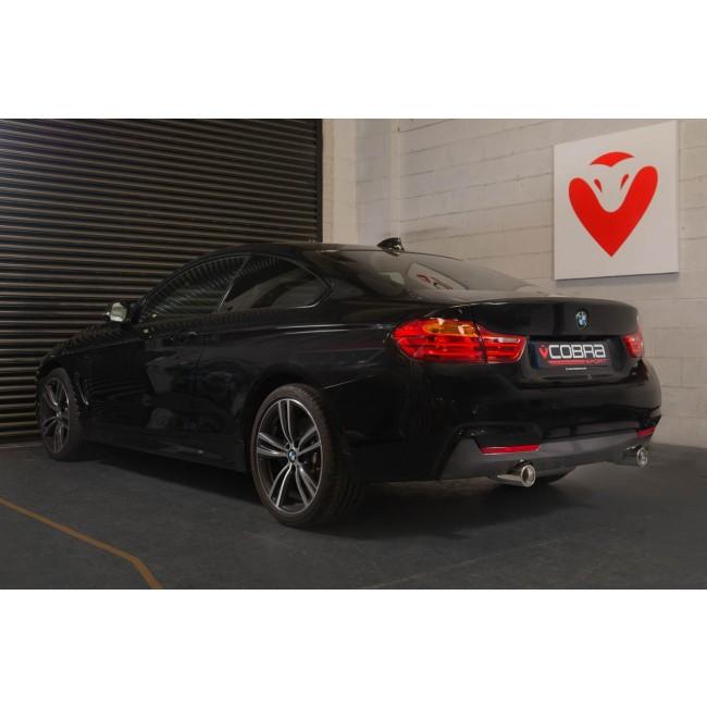 Cobra 440i Style Dual Exit Exhaust Conversion - BMW 435D F32/F33/F36