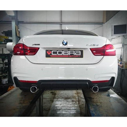 Cobra 440i Style Dual Exit Exhaust Conversion - BMW 435D F32/F33/F36