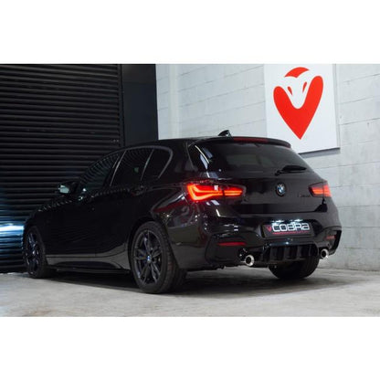 Cobra Exhaust Tailpipes - Larger 3.5" M Performance Tips - Replacement Slip-on OE Style - BMW M140i F20/F21 LCI