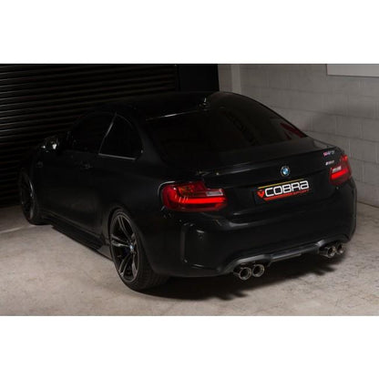 Cobra 3" Valved Cat Back Performance Exhaust (Valved) - BMW M2 F87