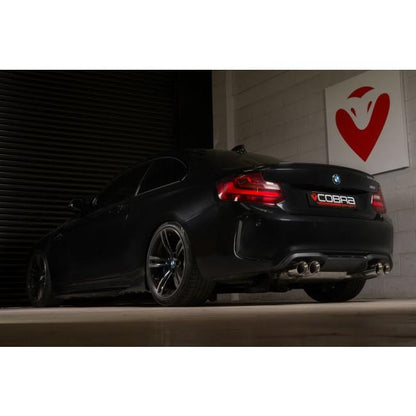 Cobra 3" Valved Cat Back Performance Exhaust (Valved) - BMW M2 F87