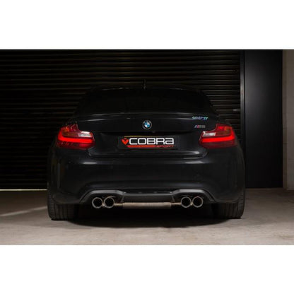 Cobra 3" Valved Cat Back Performance Exhaust (Valved) - BMW M2 F87