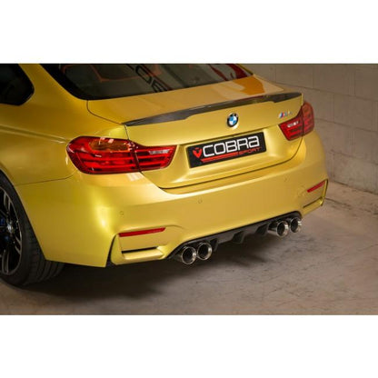 Cobra 3" Valved Secondary Cat Back Performance Exhaust - BMW M4 F82