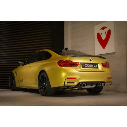 Cobra 3" Valved Secondary Cat Back Performance Exhaust - BMW M4 F82