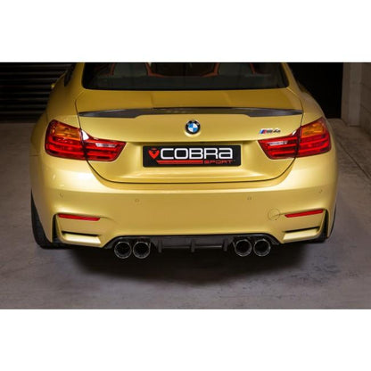 Cobra 3" Valved Secondary Cat Back Performance Exhaust - BMW M4 F82