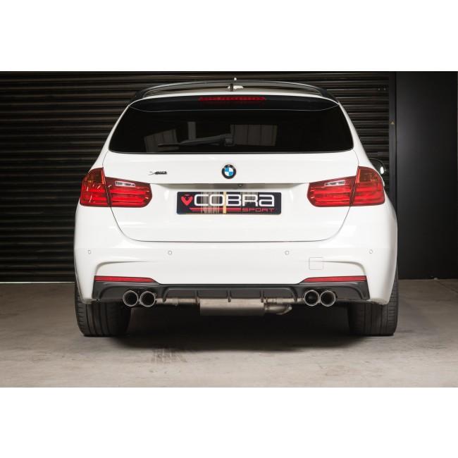 Cobra Quad Exit M3 Style Exhaust Conversion - BMW 330D F30/F31