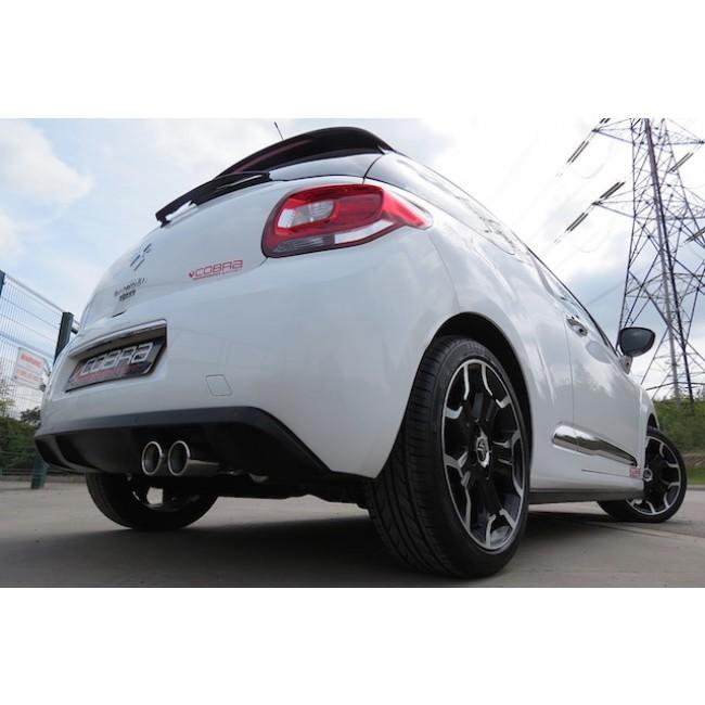 Cobra Cat Back Performance Exhaust - Citroen DS3 1.6 THP