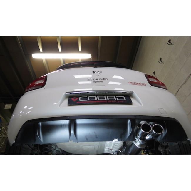 Cobra Cat Back Performance Exhaust - Citroen DS3 1.6 THP