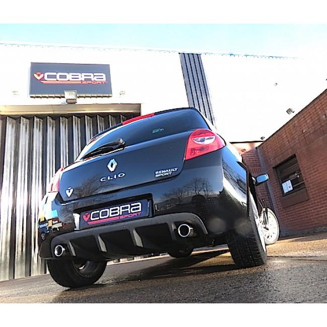 Cobra Cat Back Performance Exhaust - Renault Clio RS 197 (06-09)