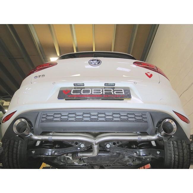 Cobra GTI Style Rear Exhaust - VW Golf Mk7 GTD (14-17)