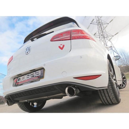 Cobra GTI Style Cat Back Performance Exhaust - VW Golf Mk7 GTD (14-17)