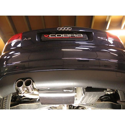 Cobra Cat Back Performance Exhaust - Audi A3 8P 2.0 TFSI Quattro 3 Door