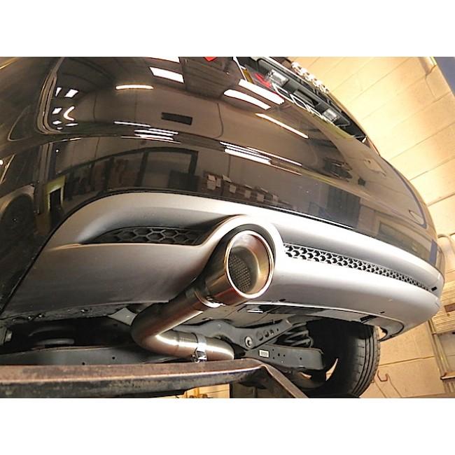 Cobra Single Tip Cat Back Performance Exhaust - Audi A3 8P 2.0 TDI 2WD Sportback (08-12)
