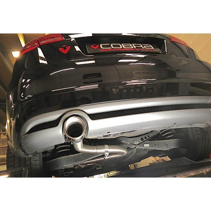 Cobra Single Tip Cat Back Performance Exhaust - Audi A3 8P 2.0 TDI 2WD Sportback (08-12)