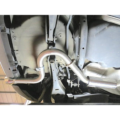 Cobra Single Tip Cat Back Performance Exhaust - Audi A3 8P 2.0 TDI 2WD Sportback (08-12)