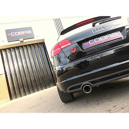 Cobra Single Tip Cat Back Performance Exhaust - Audi A3 8P 2.0 TDI 2WD Sportback (08-12)