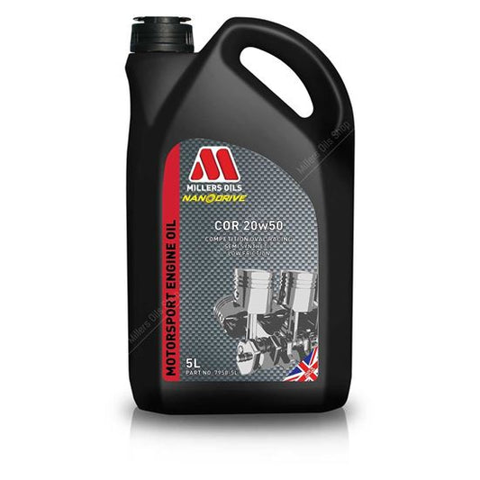 Millers Nanodrive COR 20w50 Engine Oil (5L)