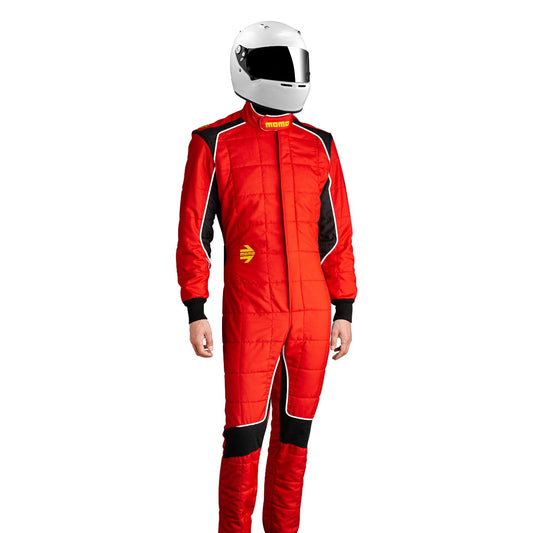 Momo Corsa Evo Race Suit - Red