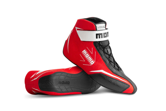 Momo Corsa Lite Racing Boots - Red
