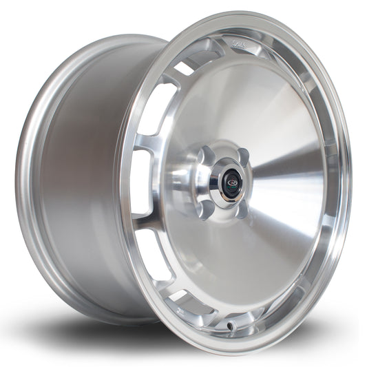 Rota D154 - 16x8 | 4x100 | ET30 | Silver/Polished Face