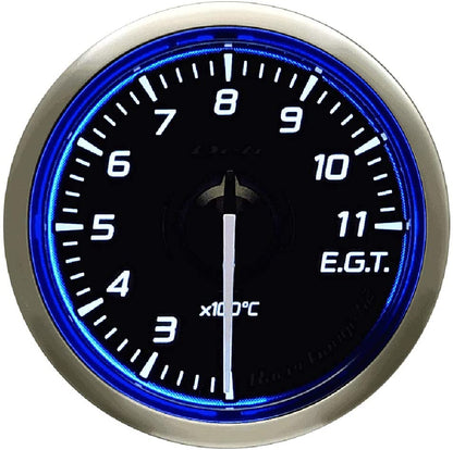 Defi DF Racer N2 52mm Exhaust Temp EGT Gauge (Blue)