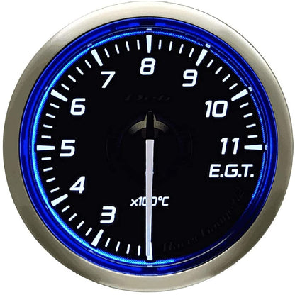 Defi Racer 60mm Exhaust Gas Temp Gauge (Blue)