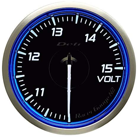 Defi DF Racer 60mm Volt Gauge (Blue)