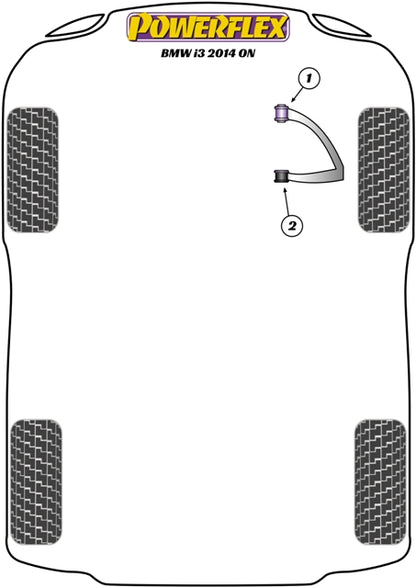 Powerflex Jack Pad Adaptor for BMW i3